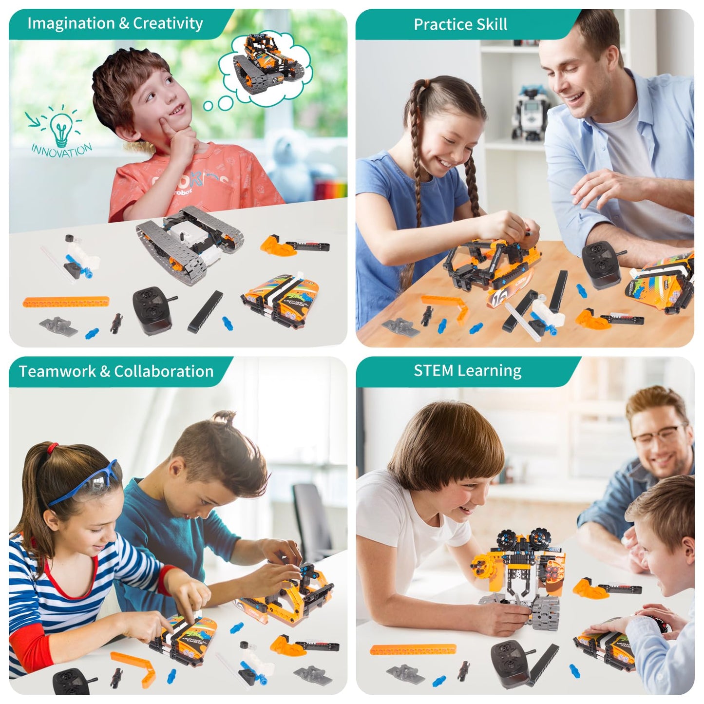 5 in 1 Remote Control Building Kit