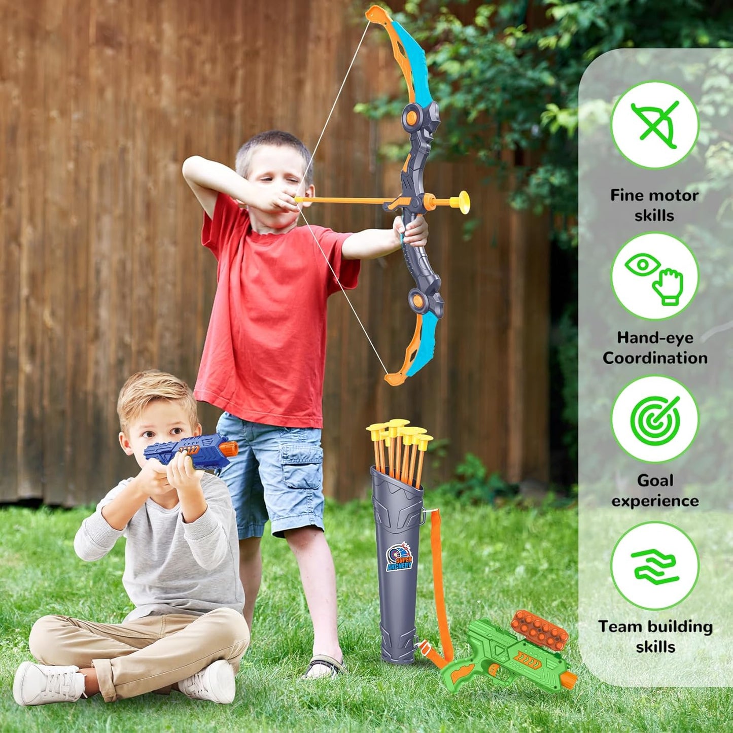 LED Archery Set for Kids