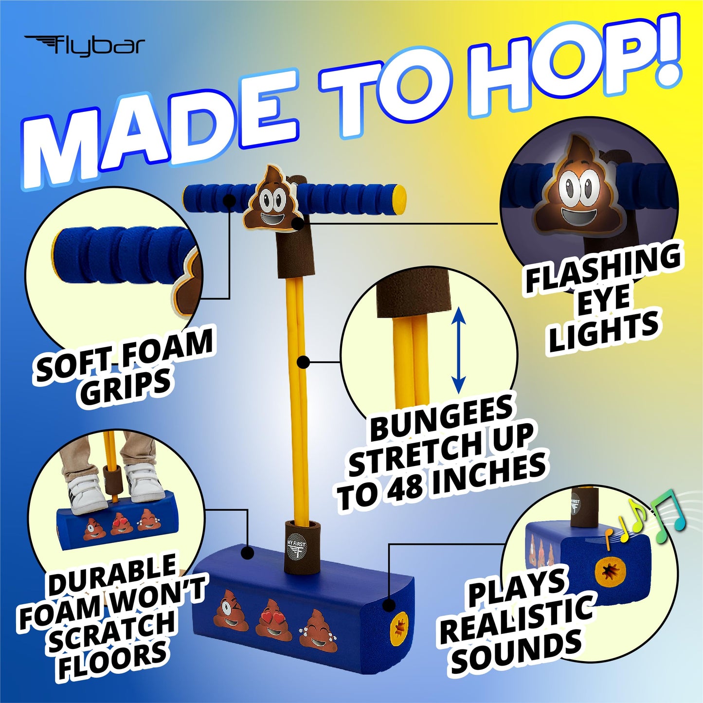 Flybar My First Foam Pogo Jumper for Kids