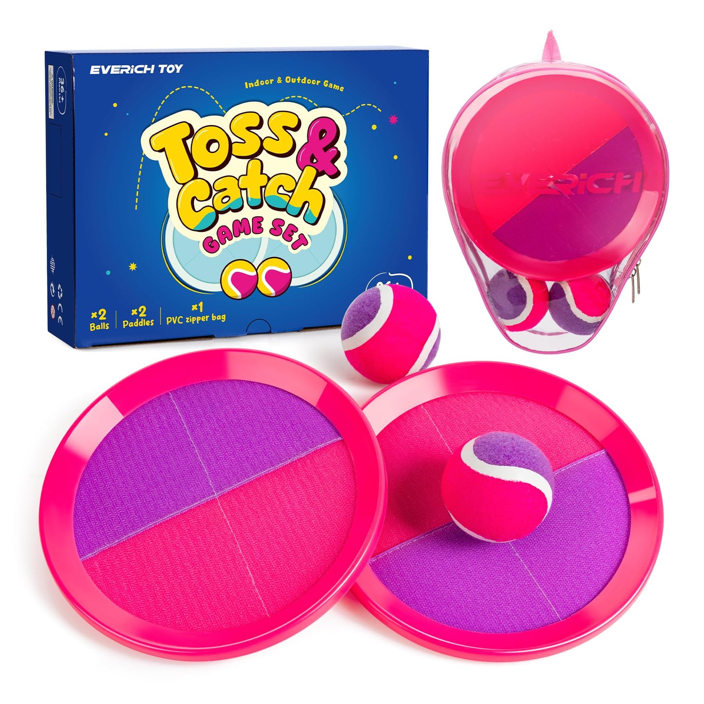 Upgraded Toss and Catch Ball Game Set