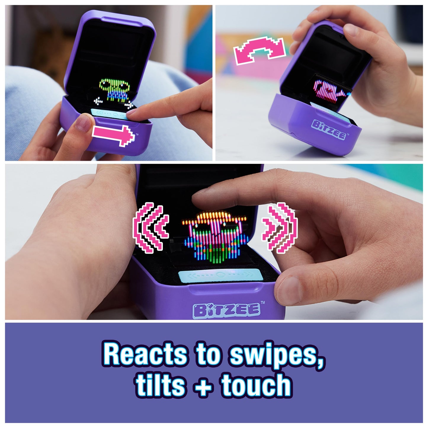 Magicals with 20 Interactive Characters Inside, Reacts to Touch, Digital Pet Kids Toys for Ages 5 and up