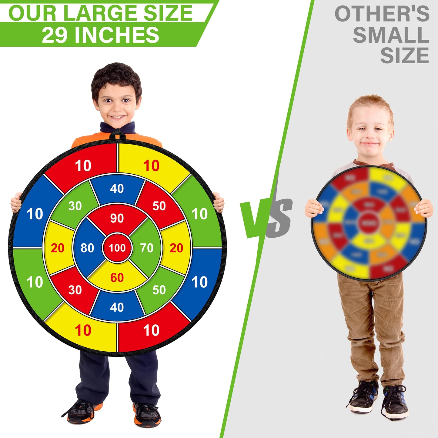 Large Dart Board for Kids