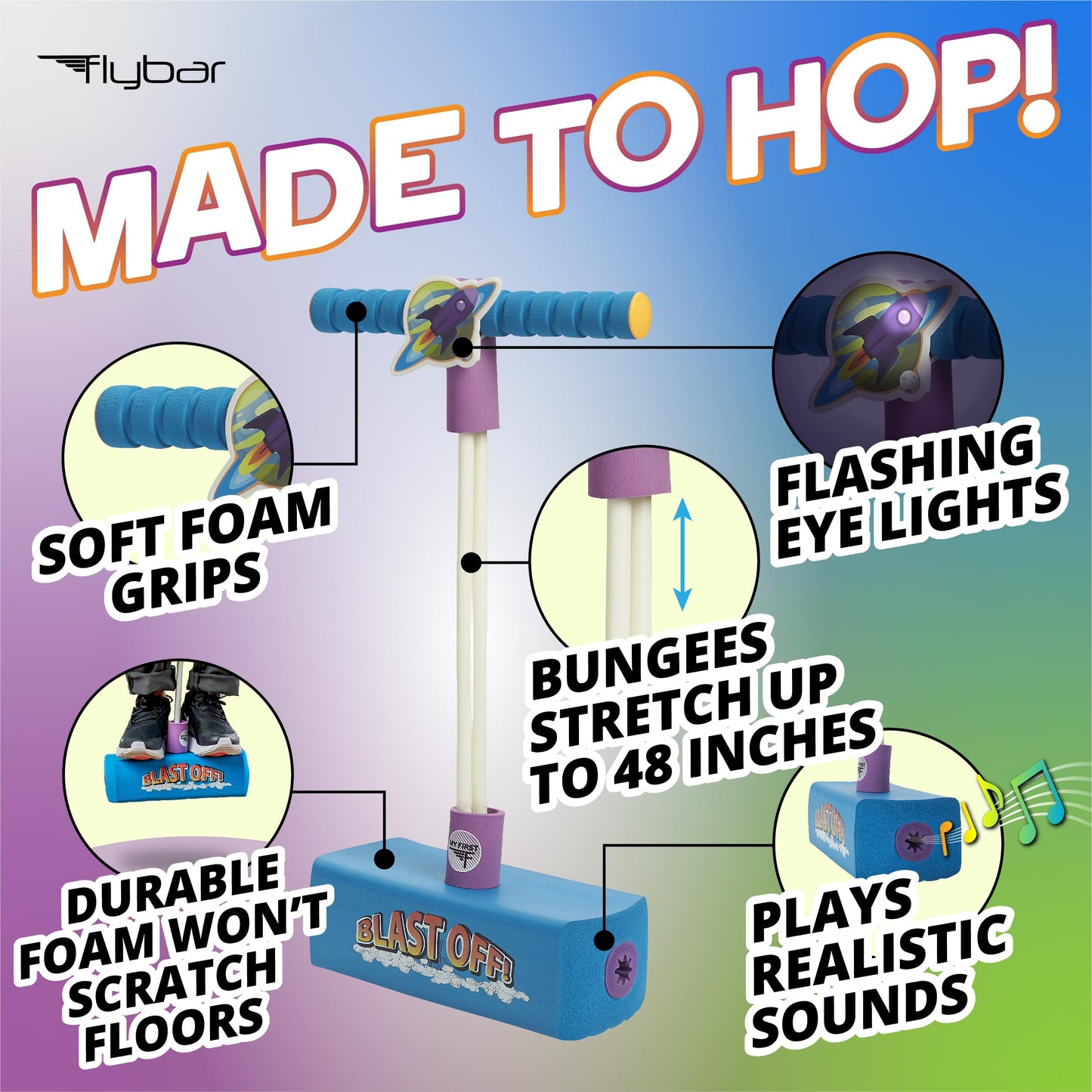 Flybar My First Foam Pogo Jumper for Kids