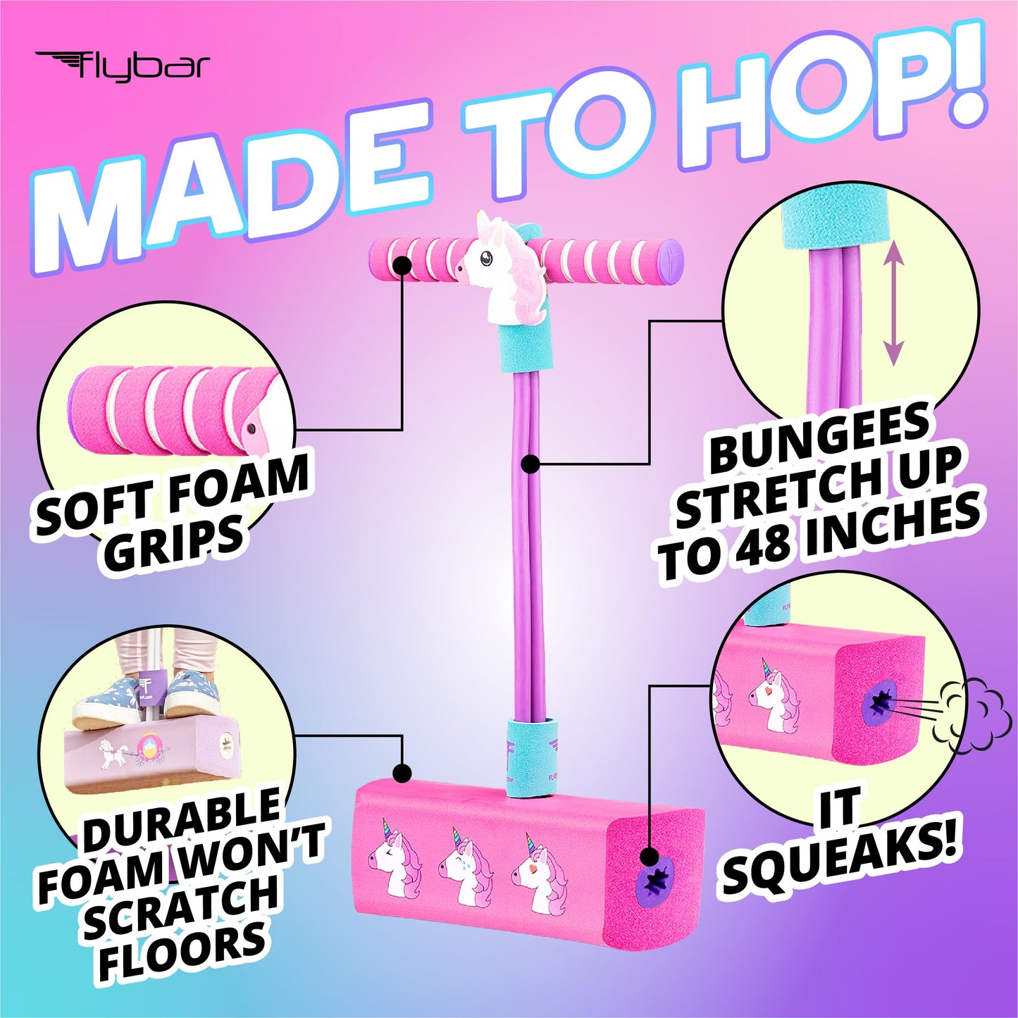 Flybar My First Foam Pogo Jumper for Kids