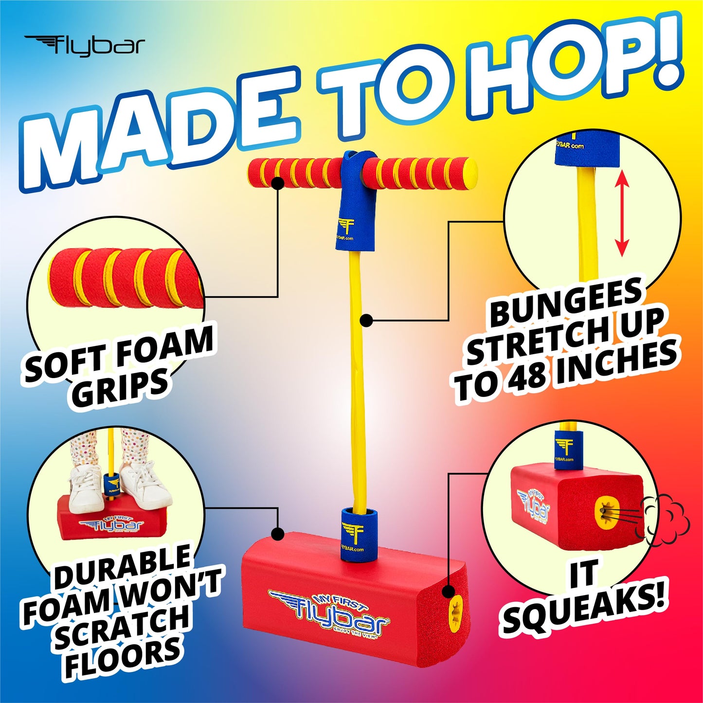 Flybar My First Foam Pogo Jumper for Kids