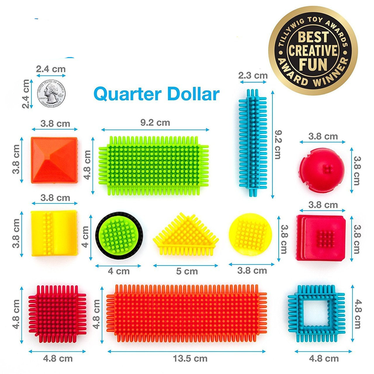 Interlocking Building Blocks Tiles Set