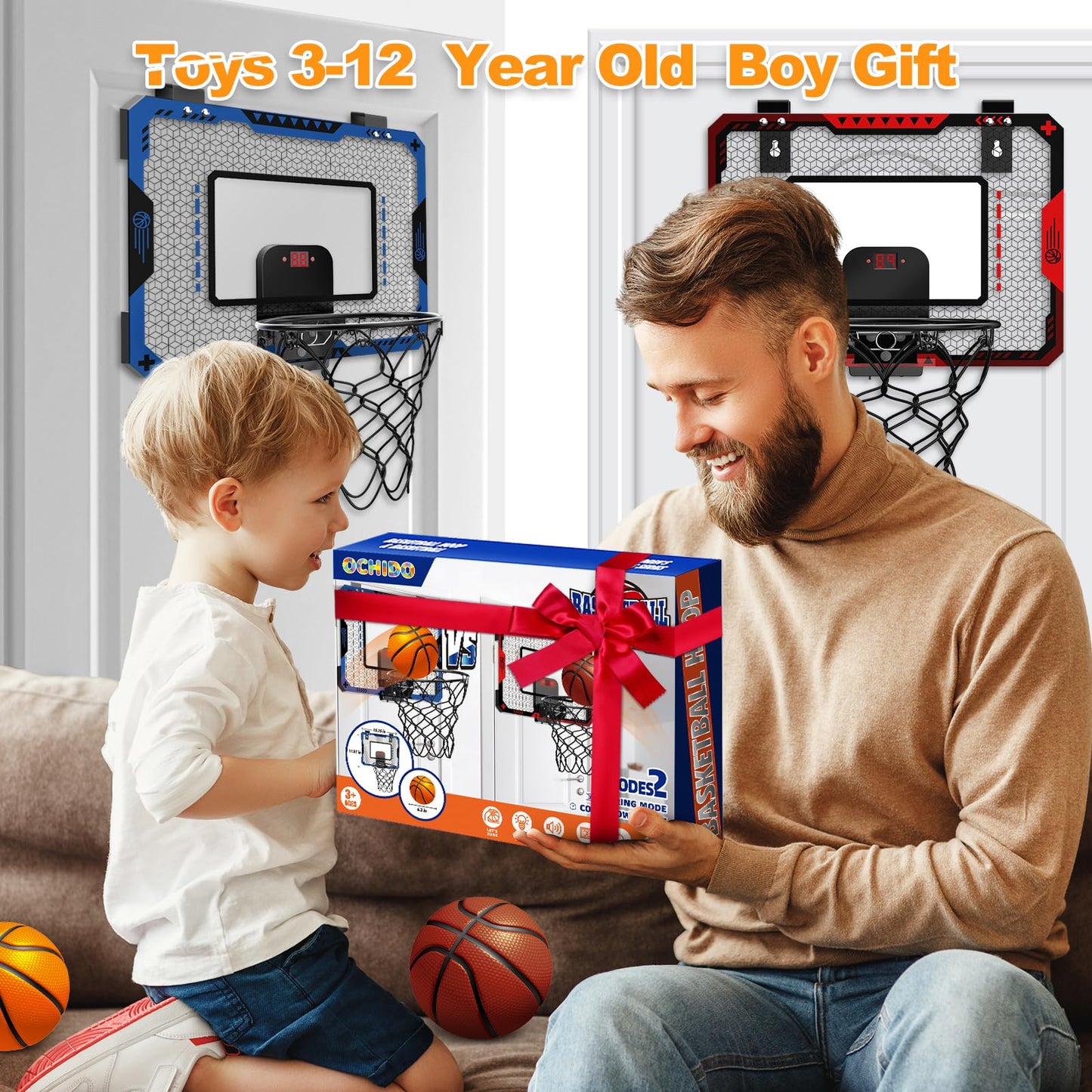 Indoor Basketball Hoop for Kids
