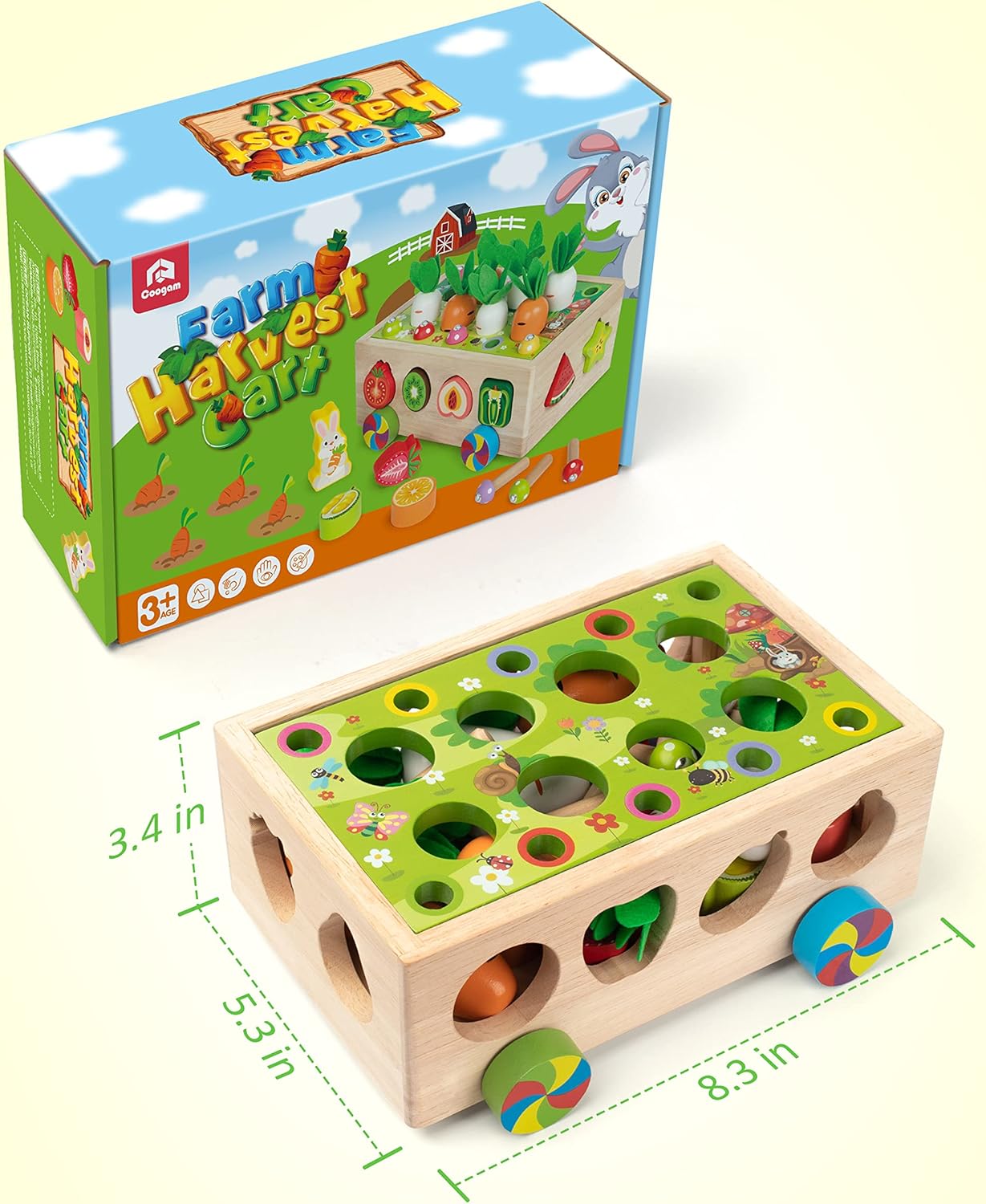 Montessori Fine Motor Toys for Baby Toddler