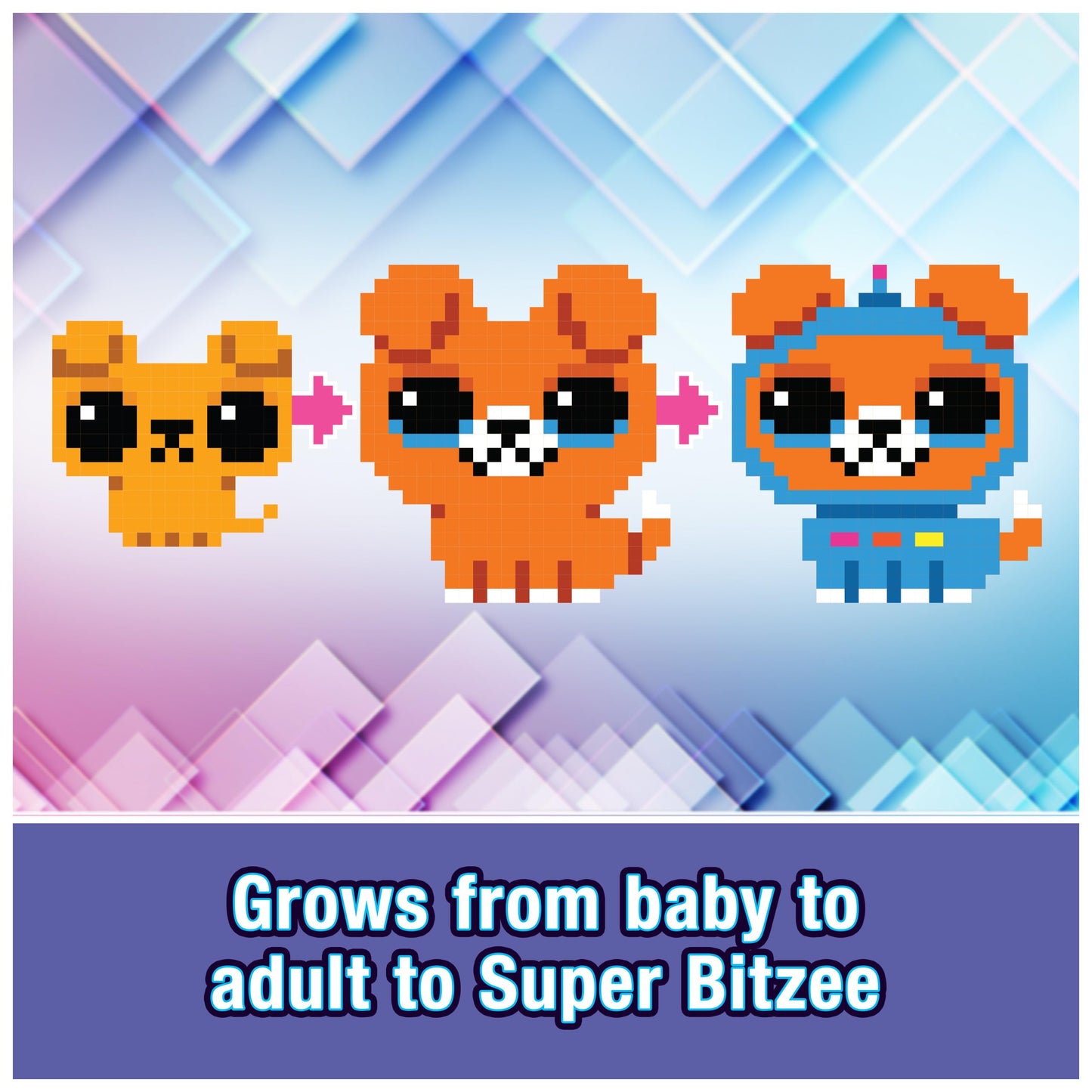 Magicals with 20 Interactive Characters Inside, Reacts to Touch, Digital Pet Kids Toys for Ages 5 and up