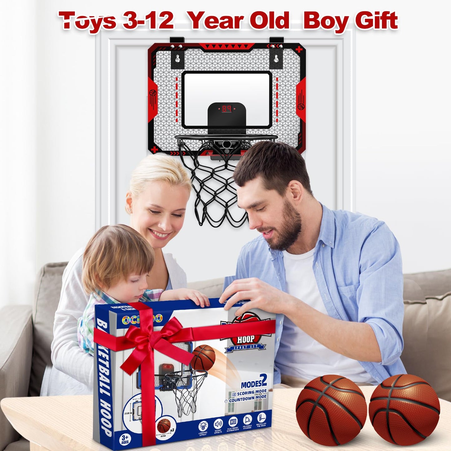 Indoor Basketball Hoop for Kids