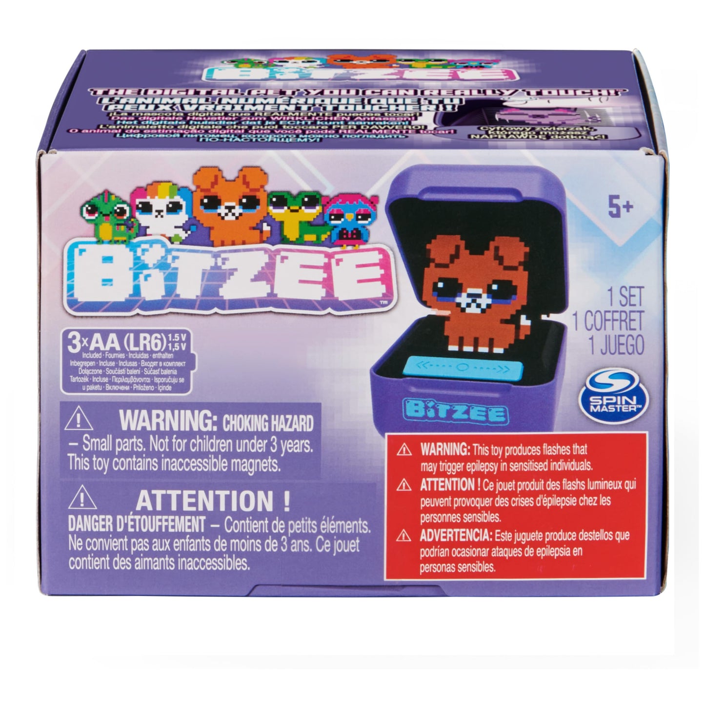 Magicals with 20 Interactive Characters Inside, Reacts to Touch, Digital Pet Kids Toys for Ages 5 and up