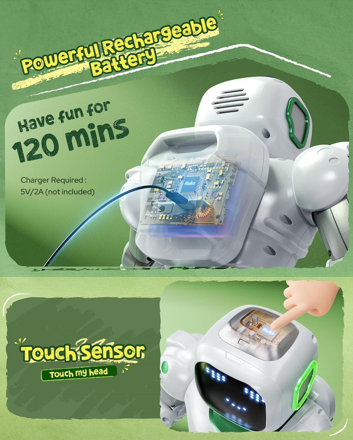 Ruko 1088 Smart Robots for Kids