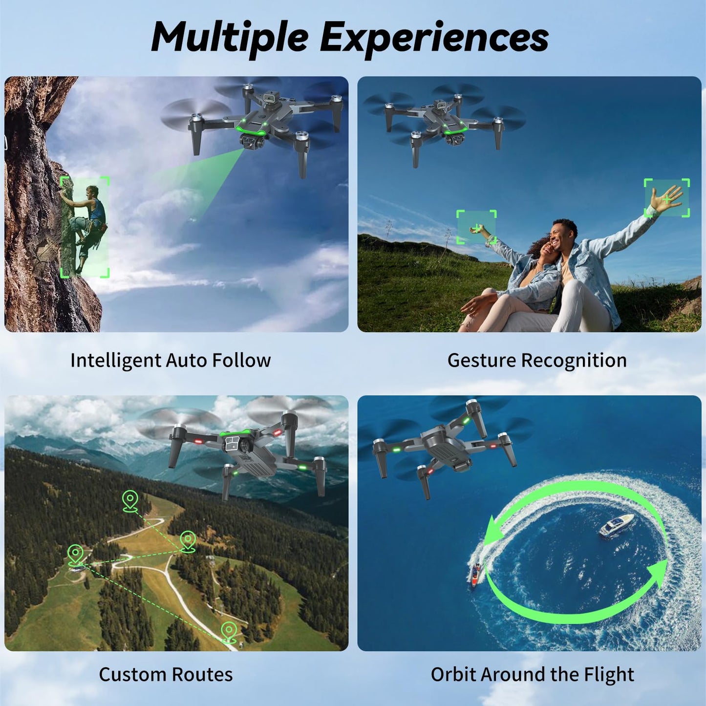 GPS Drone with 4K Camera for Adults