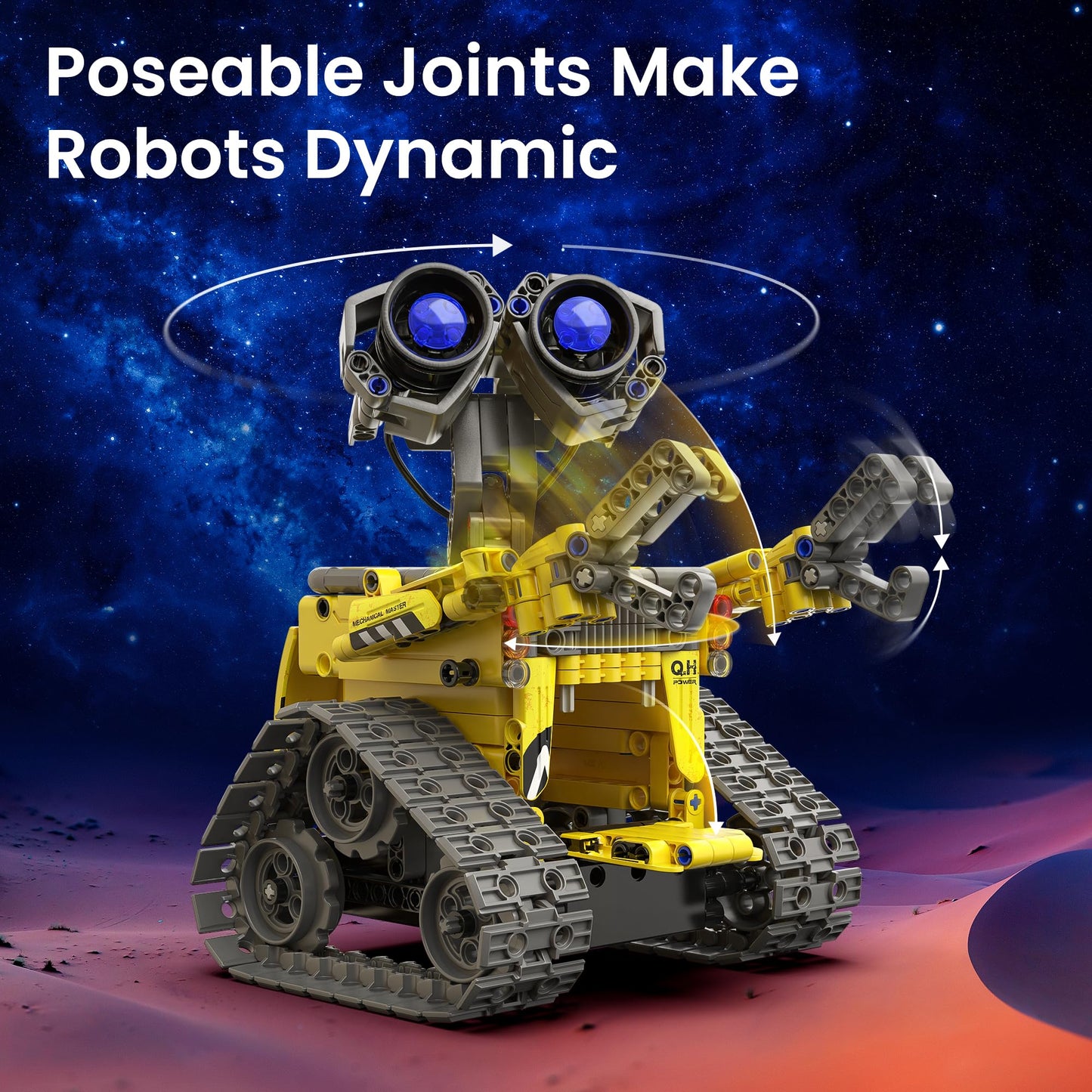 Robot Building Kit with Remote Control