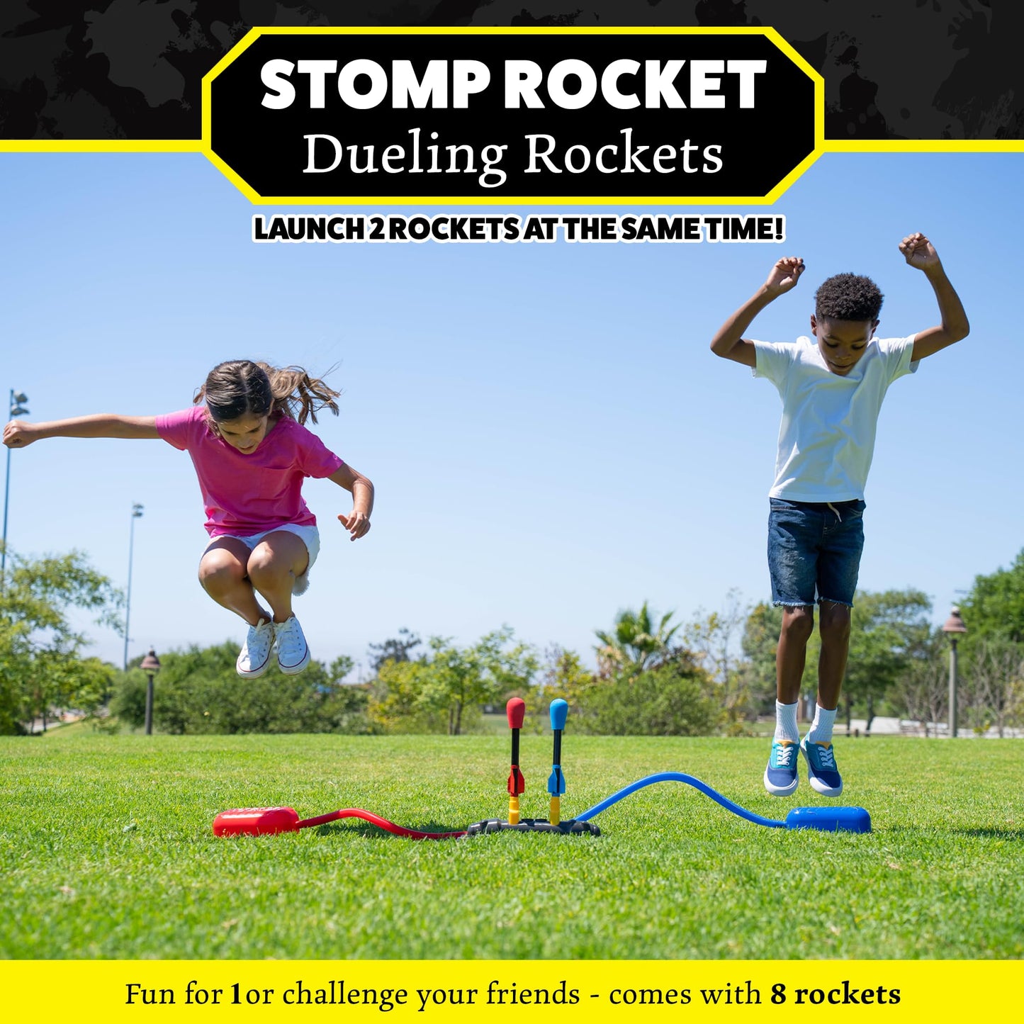 Stomp Dueling Rocket Launcher for Kids