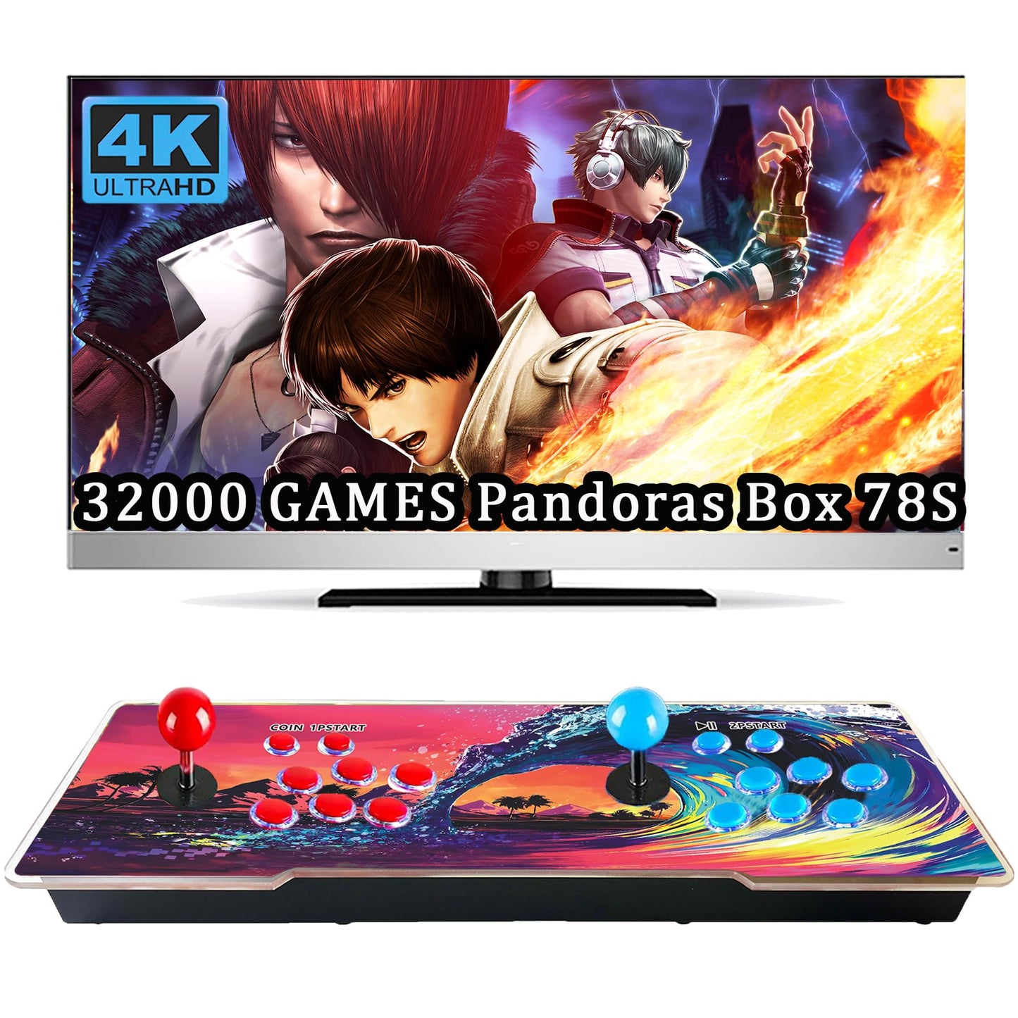 RegiisJoy 32000 Pandoras Box 78S Retro Arcade Game Console
