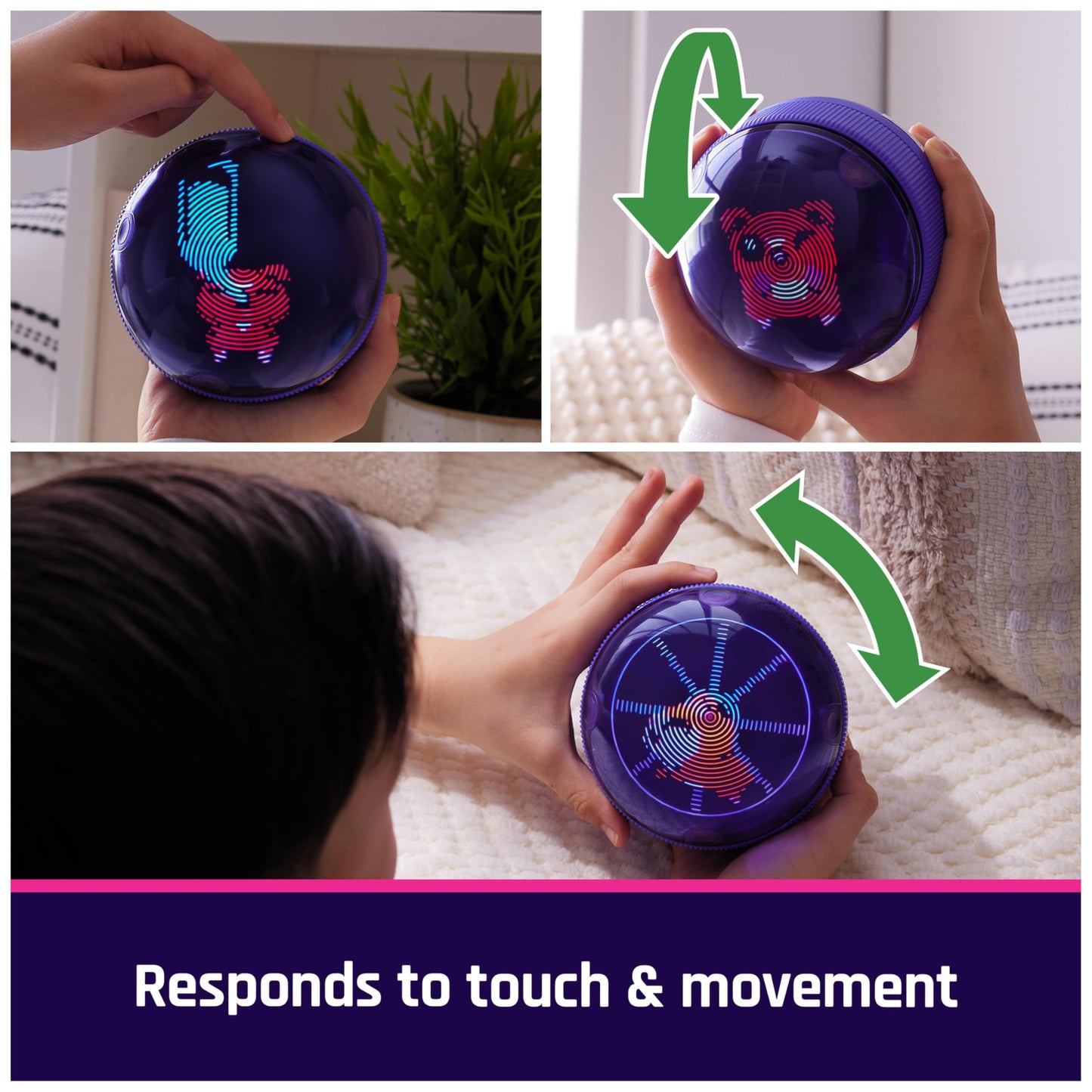 Magicals with 20 Interactive Characters Inside, Reacts to Touch, Digital Pet Kids Toys for Ages 5 and up