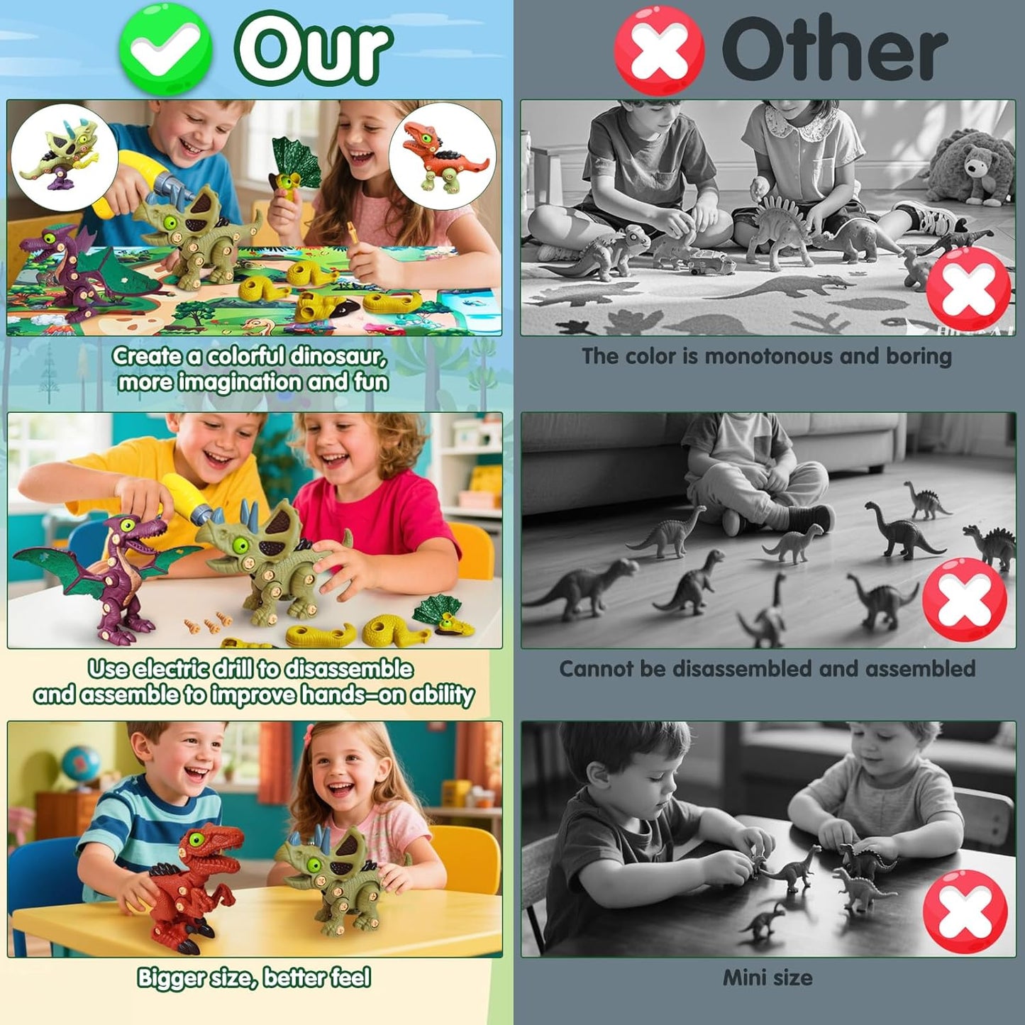 Take Aprts Dinosaur Toys