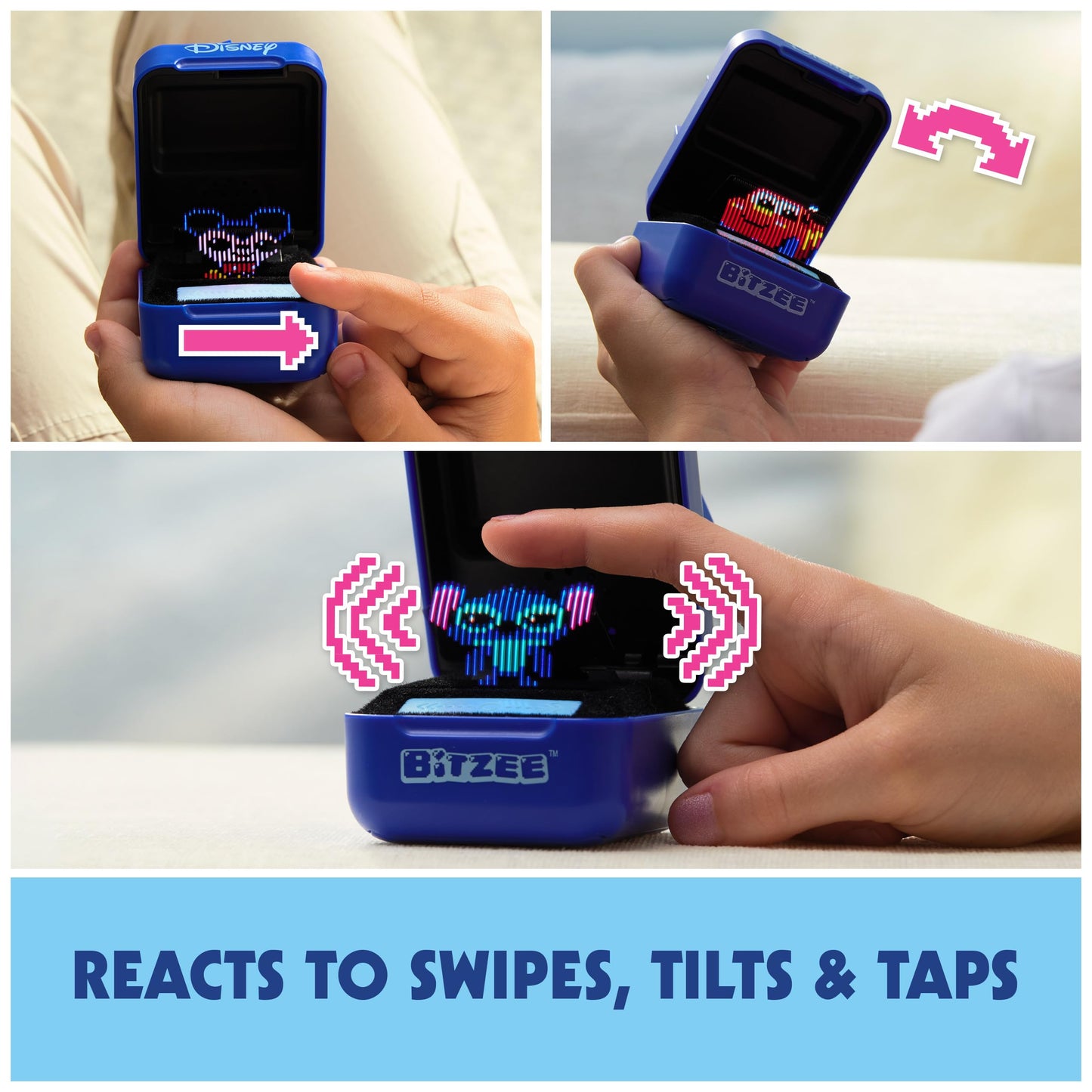 Magicals with 20 Interactive Characters Inside, Reacts to Touch, Digital Pet Kids Toys for Ages 5 and up