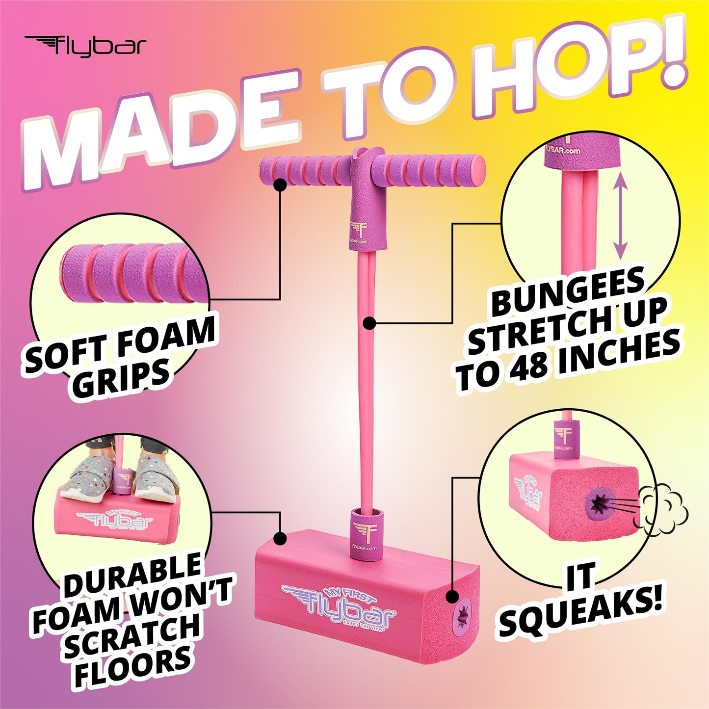 Flybar My First Foam Pogo Jumper for Kids