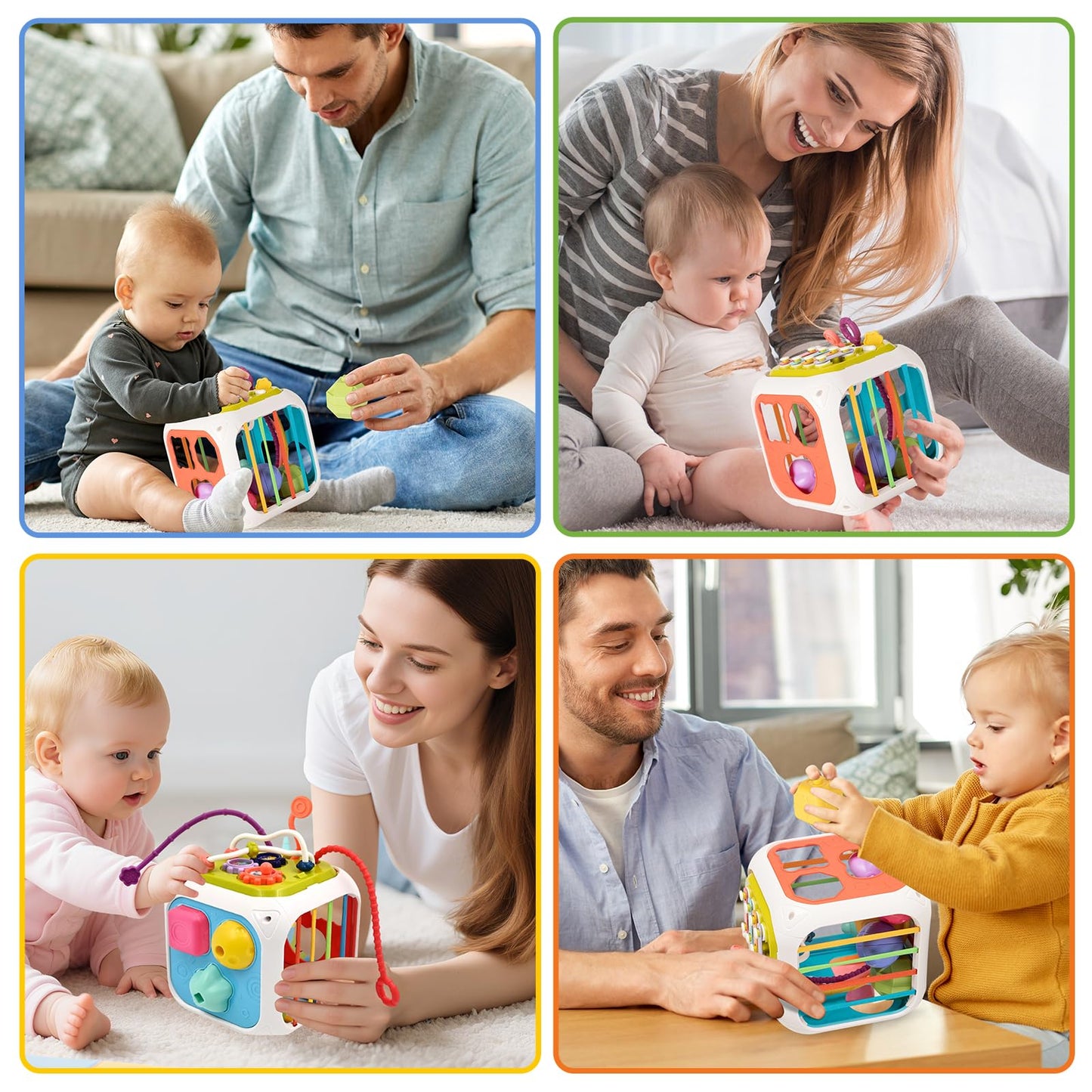Multi Sensory Shape Montessori Toys