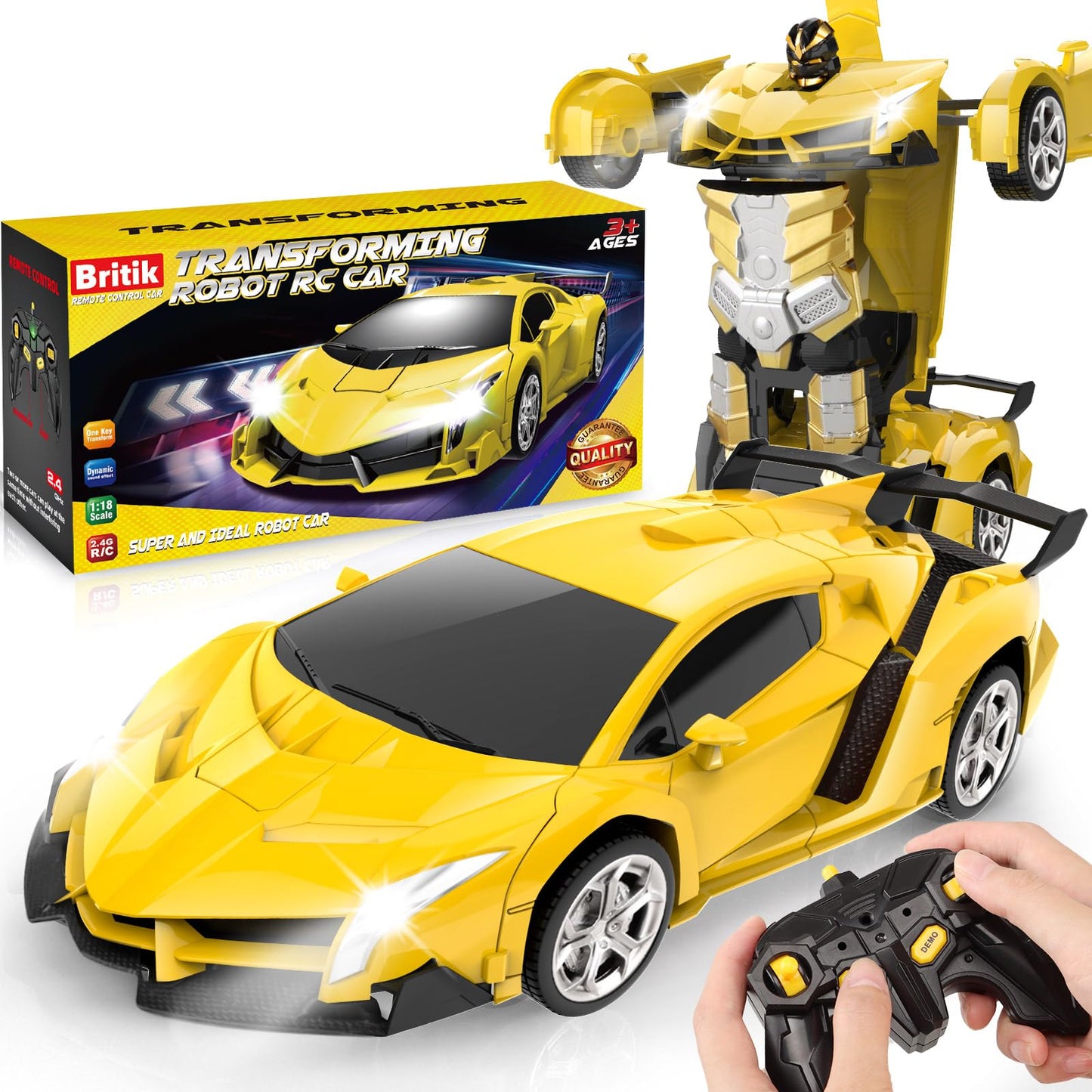 Transform Remote Control Car Toy for Kids