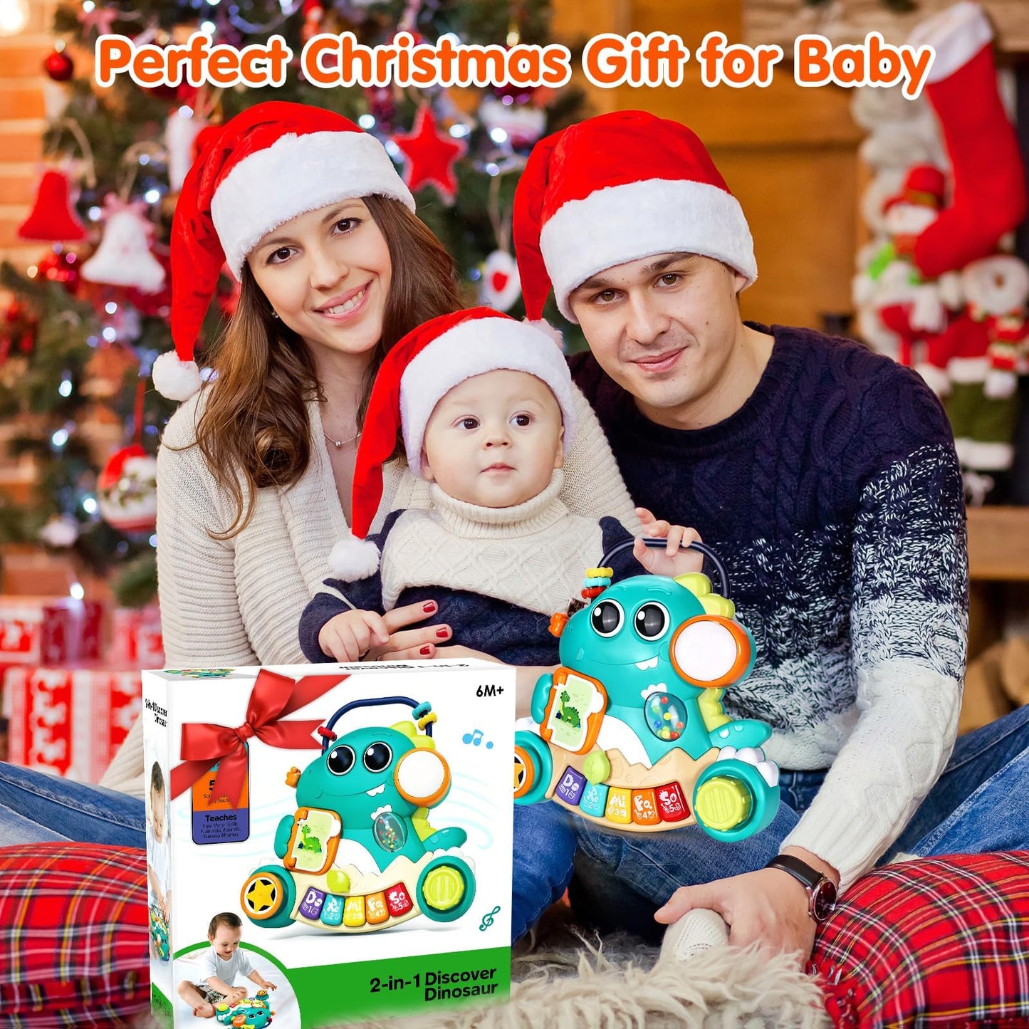 Baby Piano Toy 6 to 12 Months Light Up Music Baby Toys for 0 6 9 12 18 Months Early Learning Educational Piano Keyboard Infant Babies Girl Toy 1 Year Old Boy Girls Gift