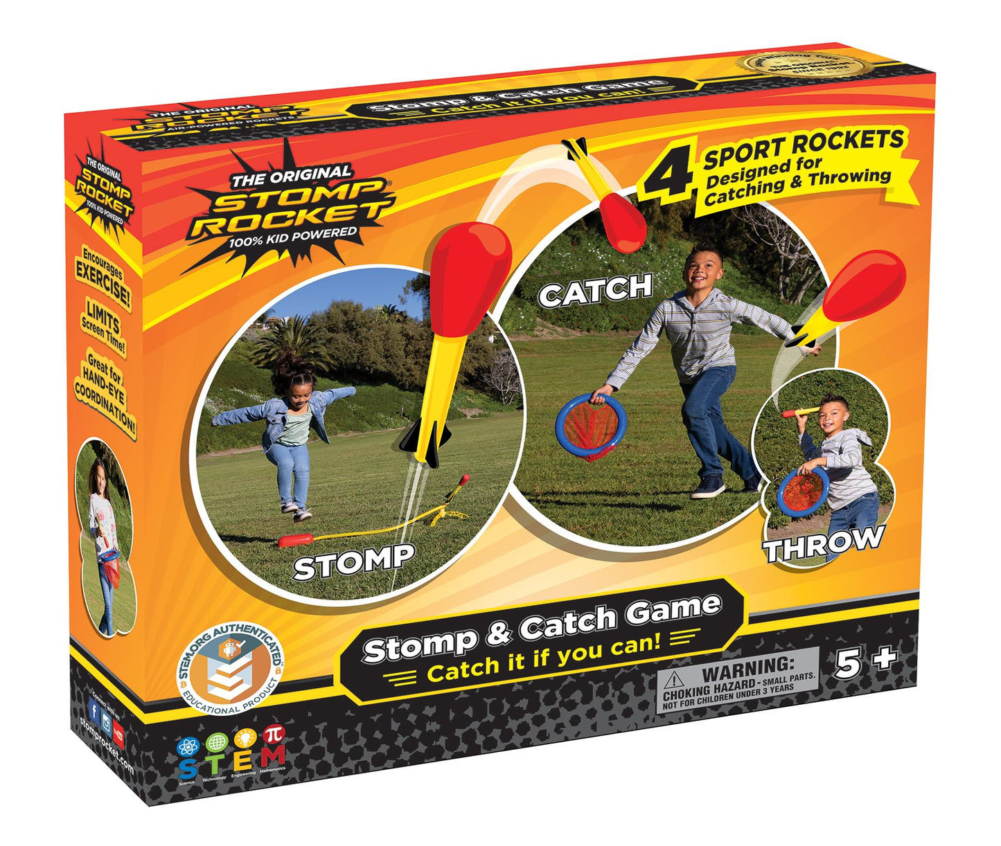Stomp Dueling Rocket Launcher for Kids