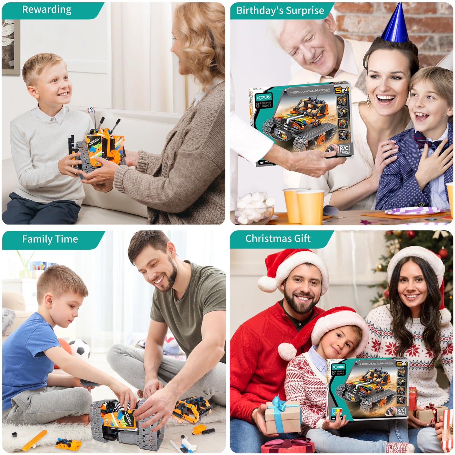 5 in 1 Remote Control Building Kit