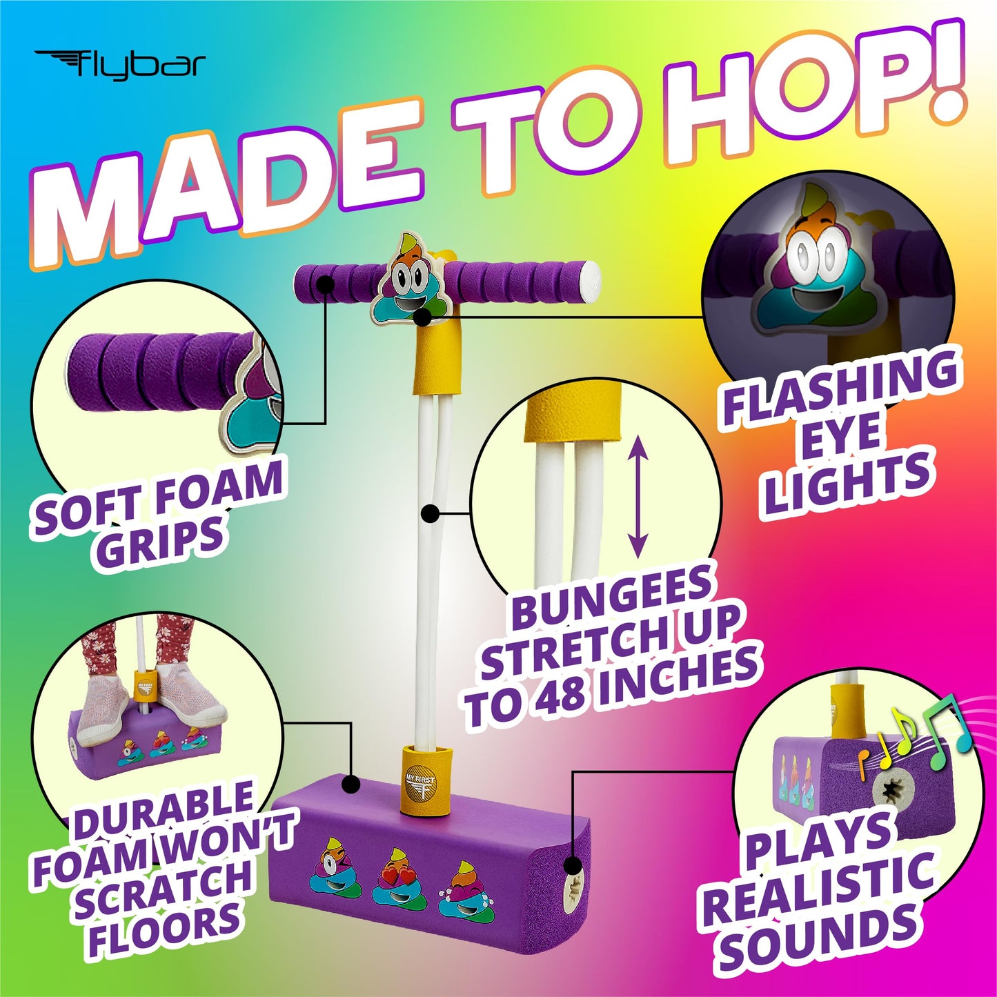 Flybar My First Foam Pogo Jumper for Kids