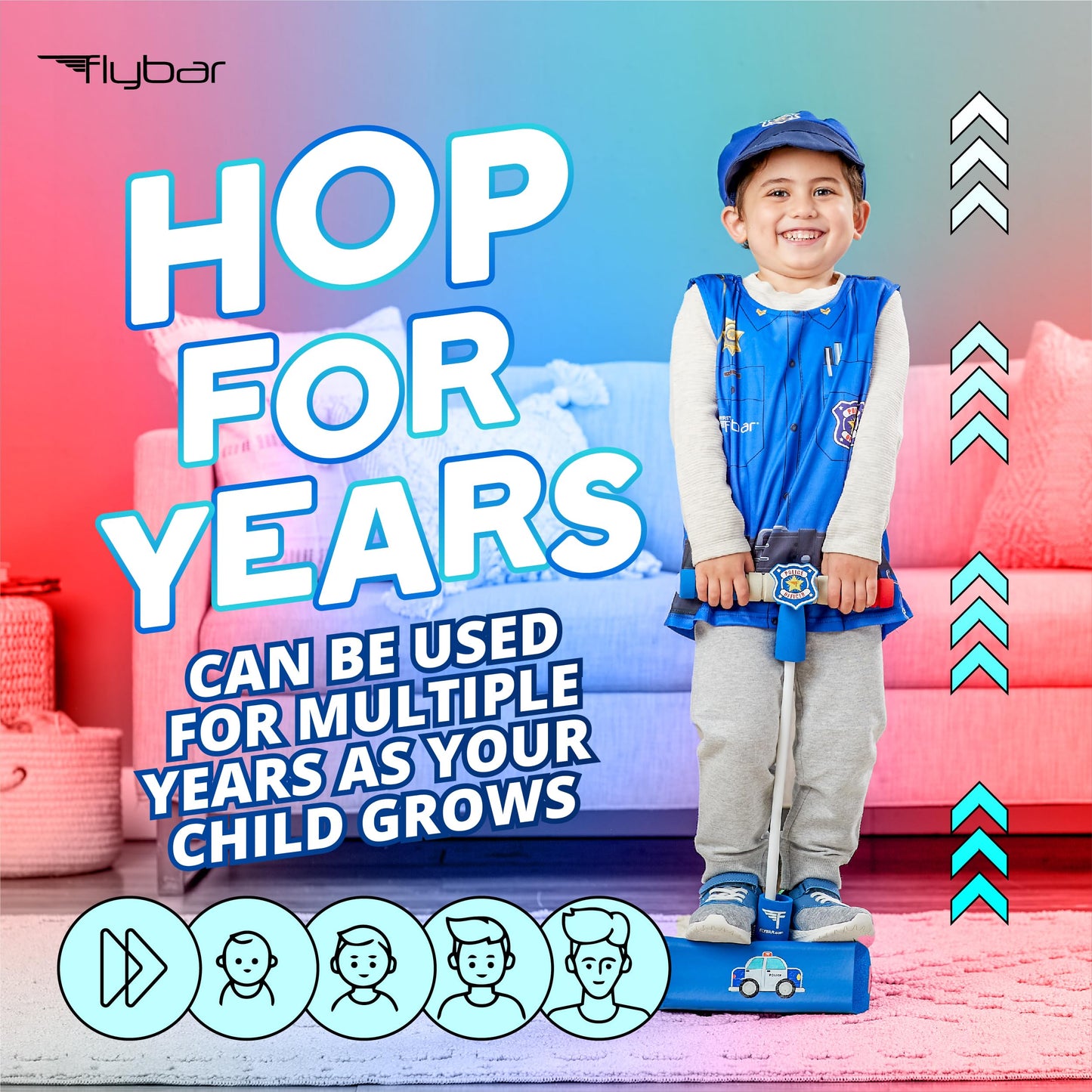 Flybar My First Foam Pogo Jumper for Kids