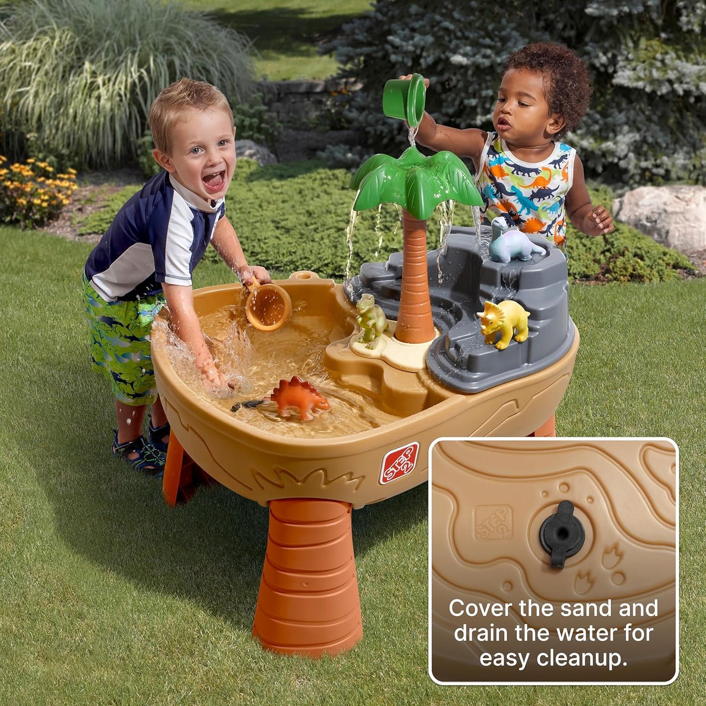 Step2 Dino Dig Sand and Water Table