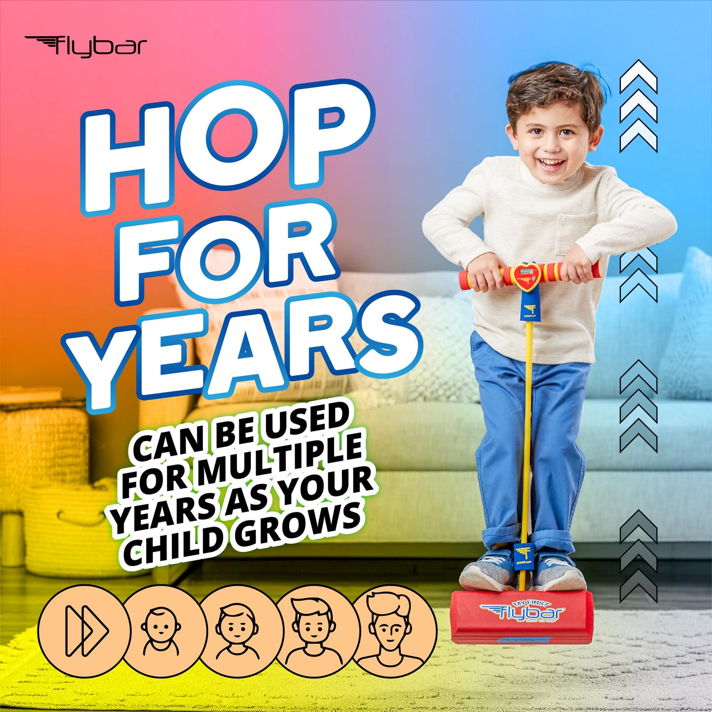 Flybar My First Foam Pogo Jumper for Kids