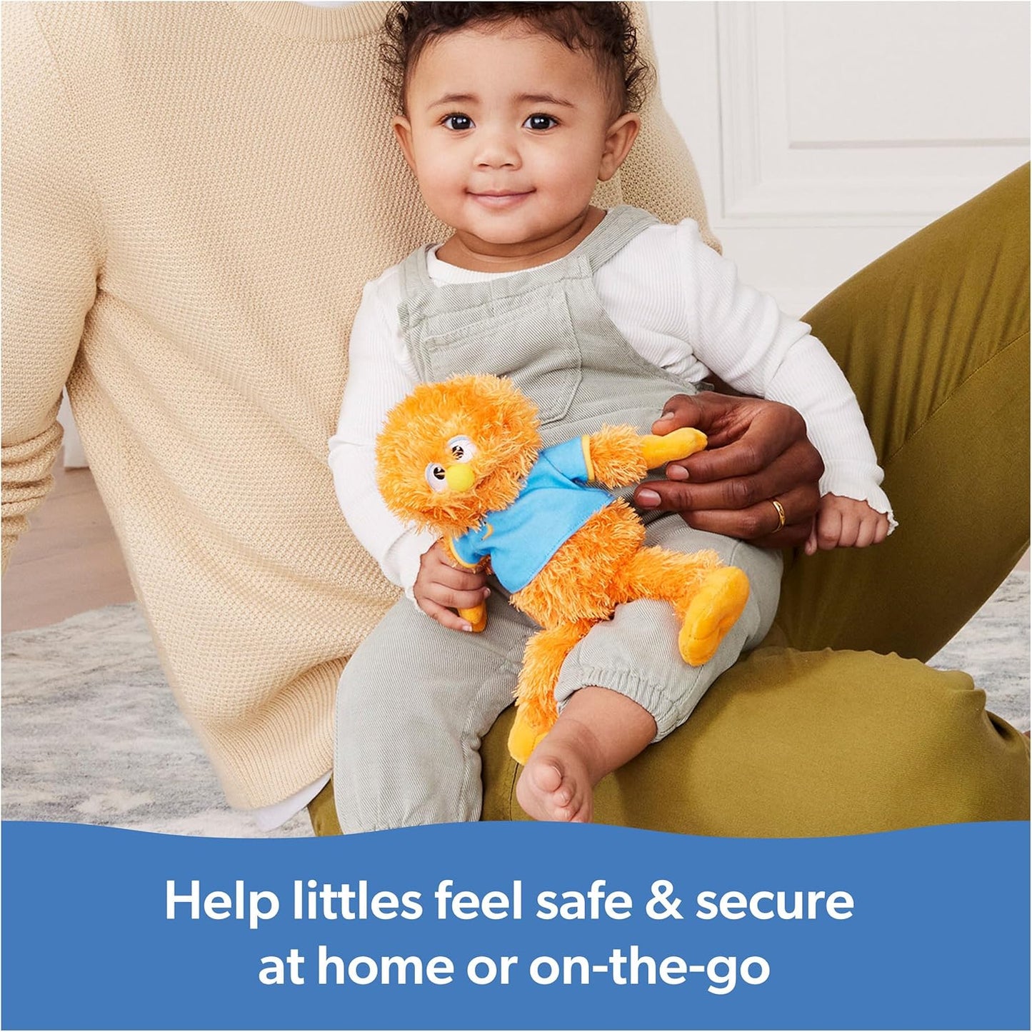 Ms. Rachel Official Herbie Cuddle & Comfort Friend Doll, 11” Premium Plush Baby Toy, Toddler Toys for Girls & Boys for Ages 6 Months to 3+