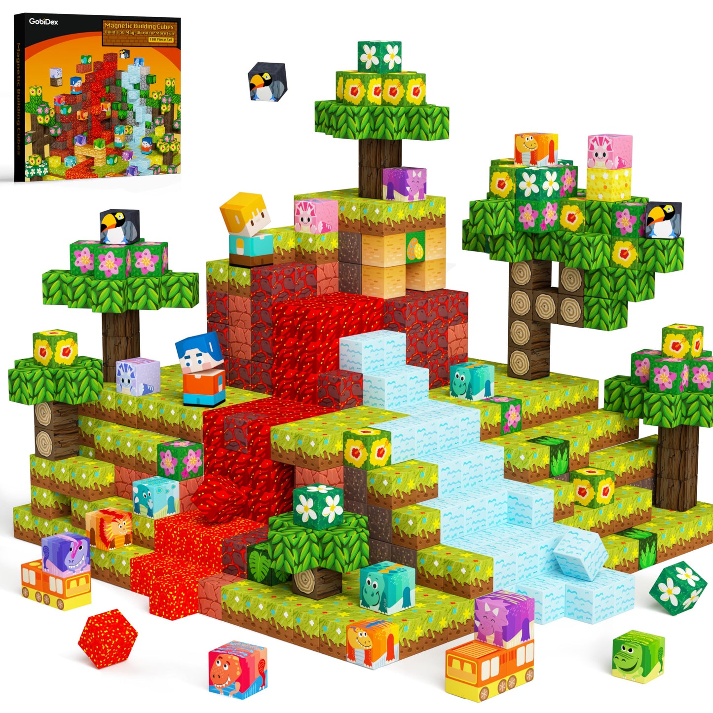 Magnetic Building Blocks