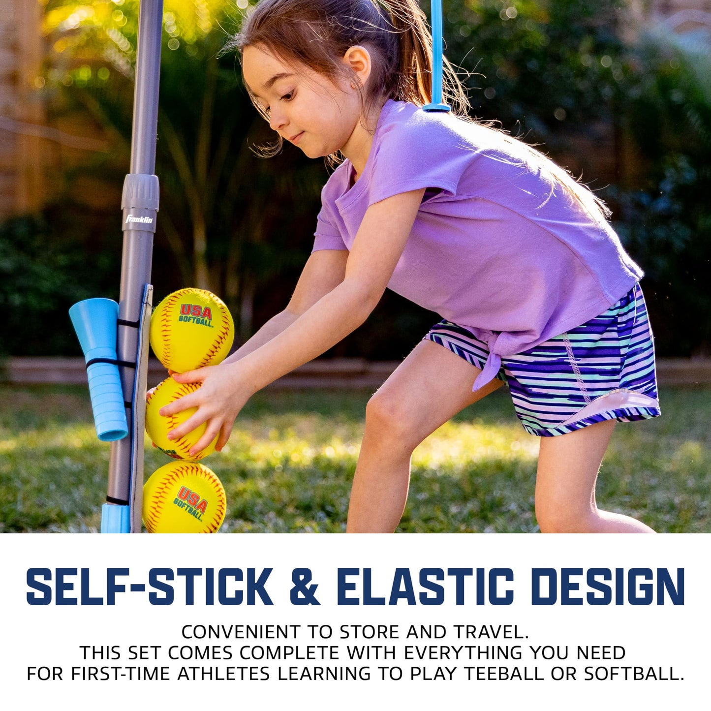 Baseball Batting Tee + Stand Set