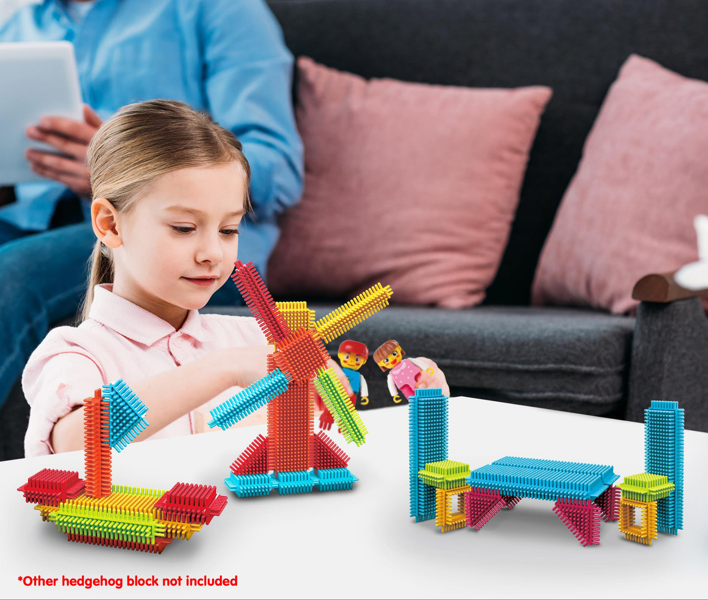 Interlocking Building Blocks Tiles Set