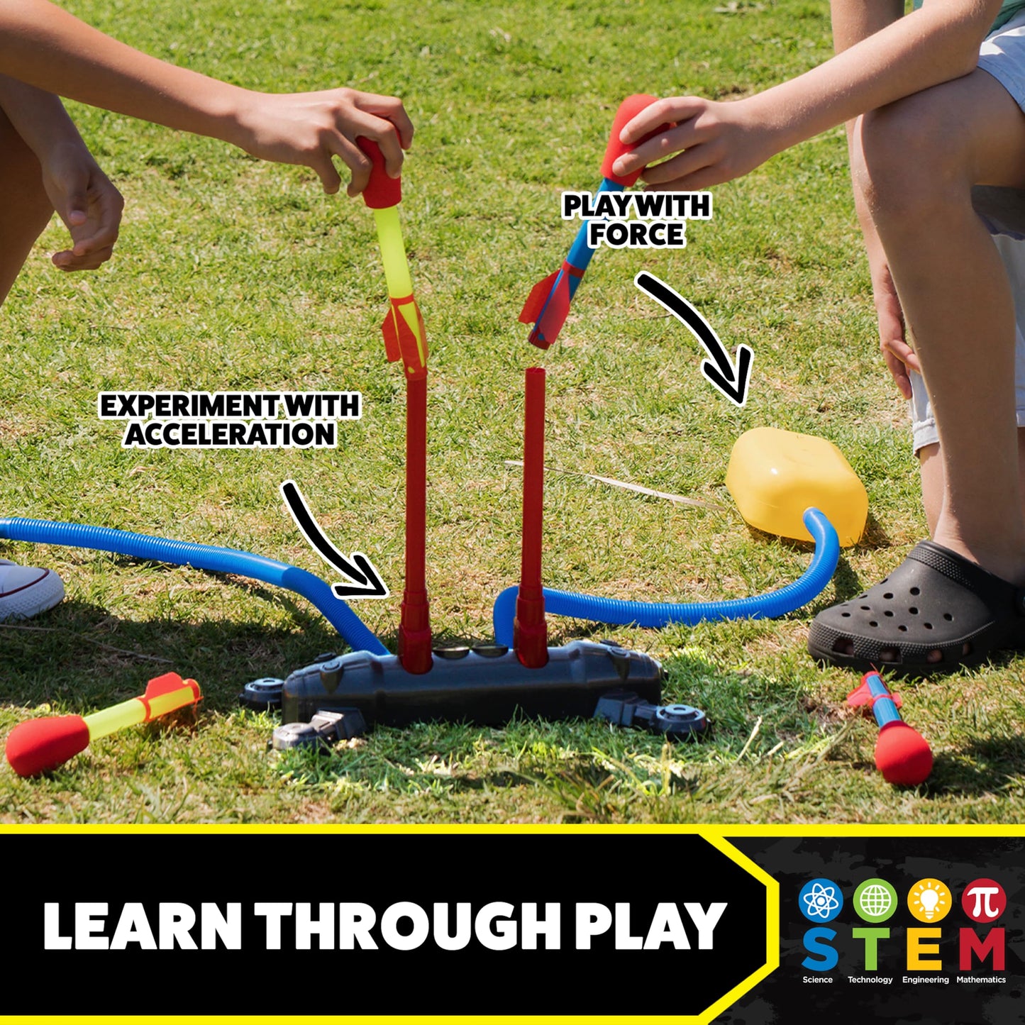 Stomp Dueling Rocket Launcher for Kids