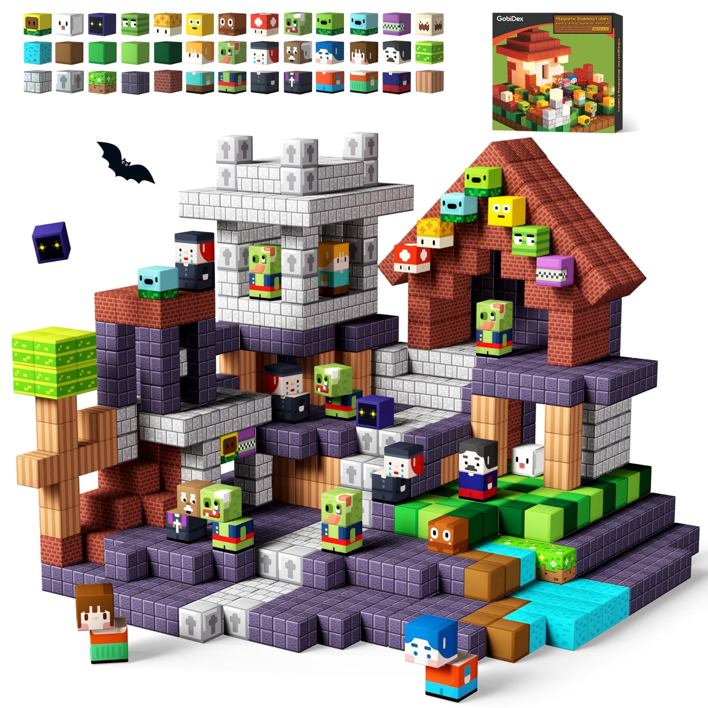 Magnetic Building Blocks