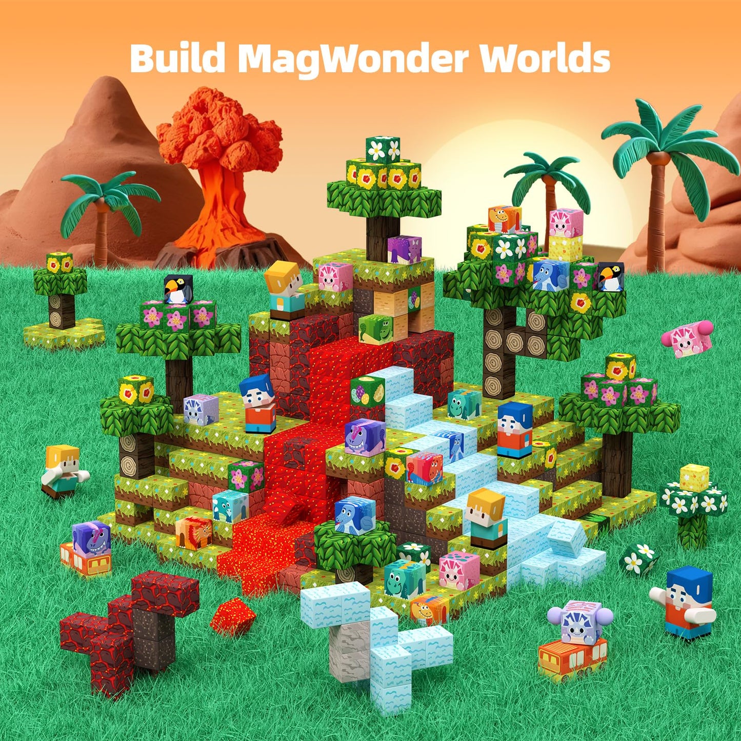 Magnetic Building Blocks