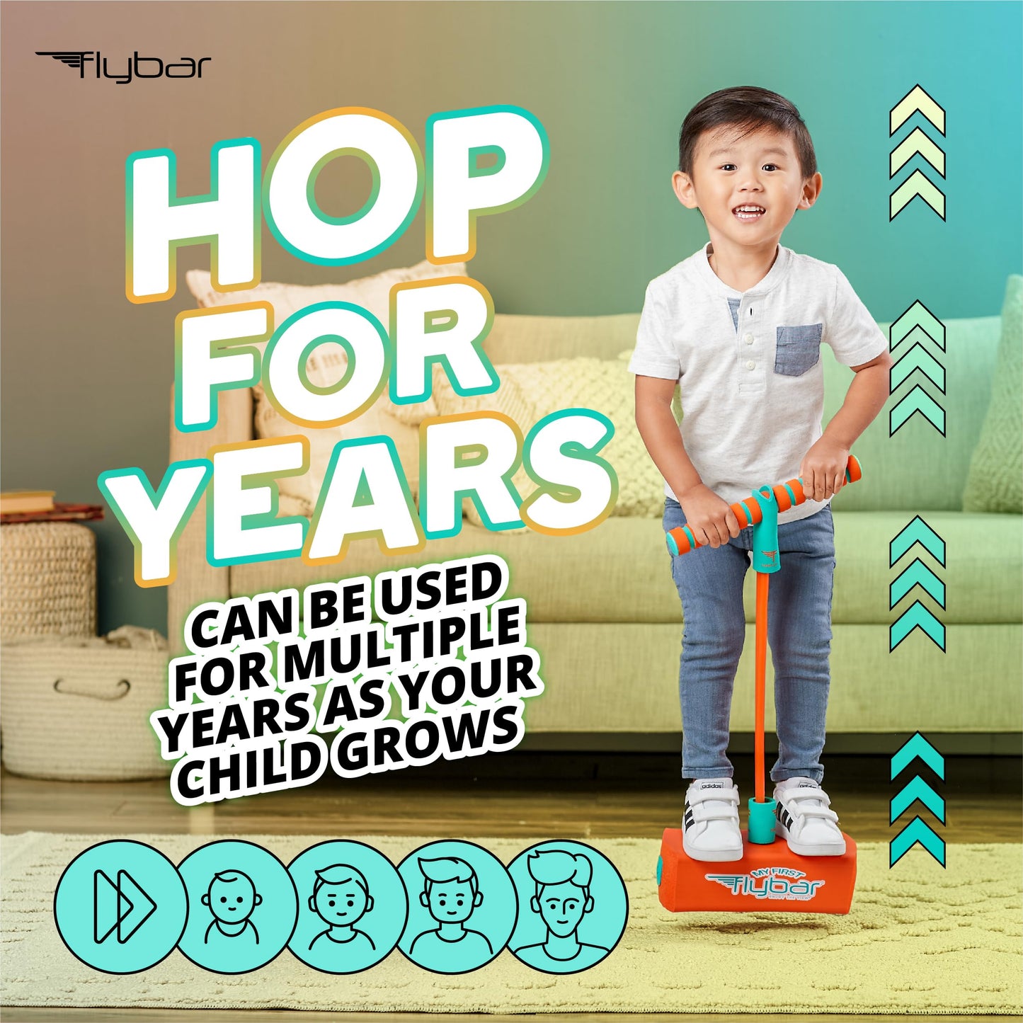 Flybar My First Foam Pogo Jumper for Kids