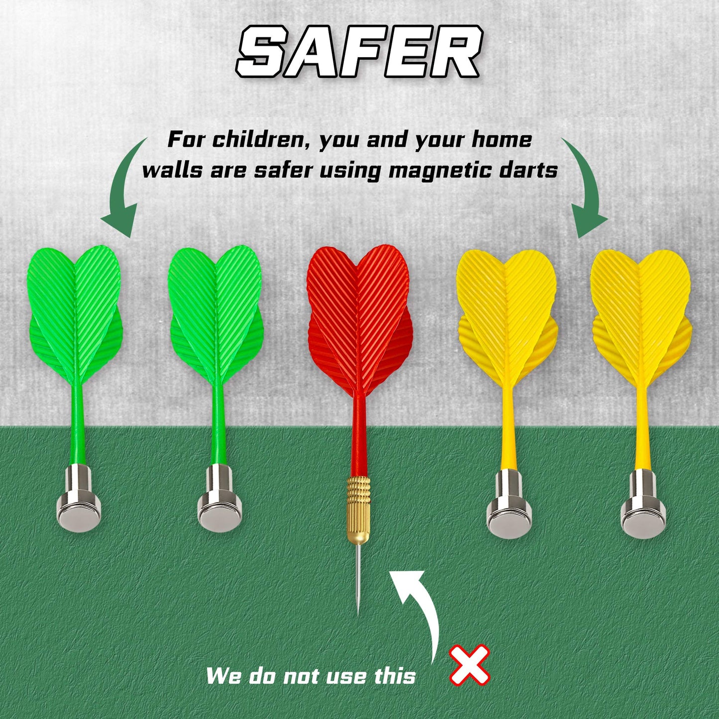 Magnetic Dart Board for Kids