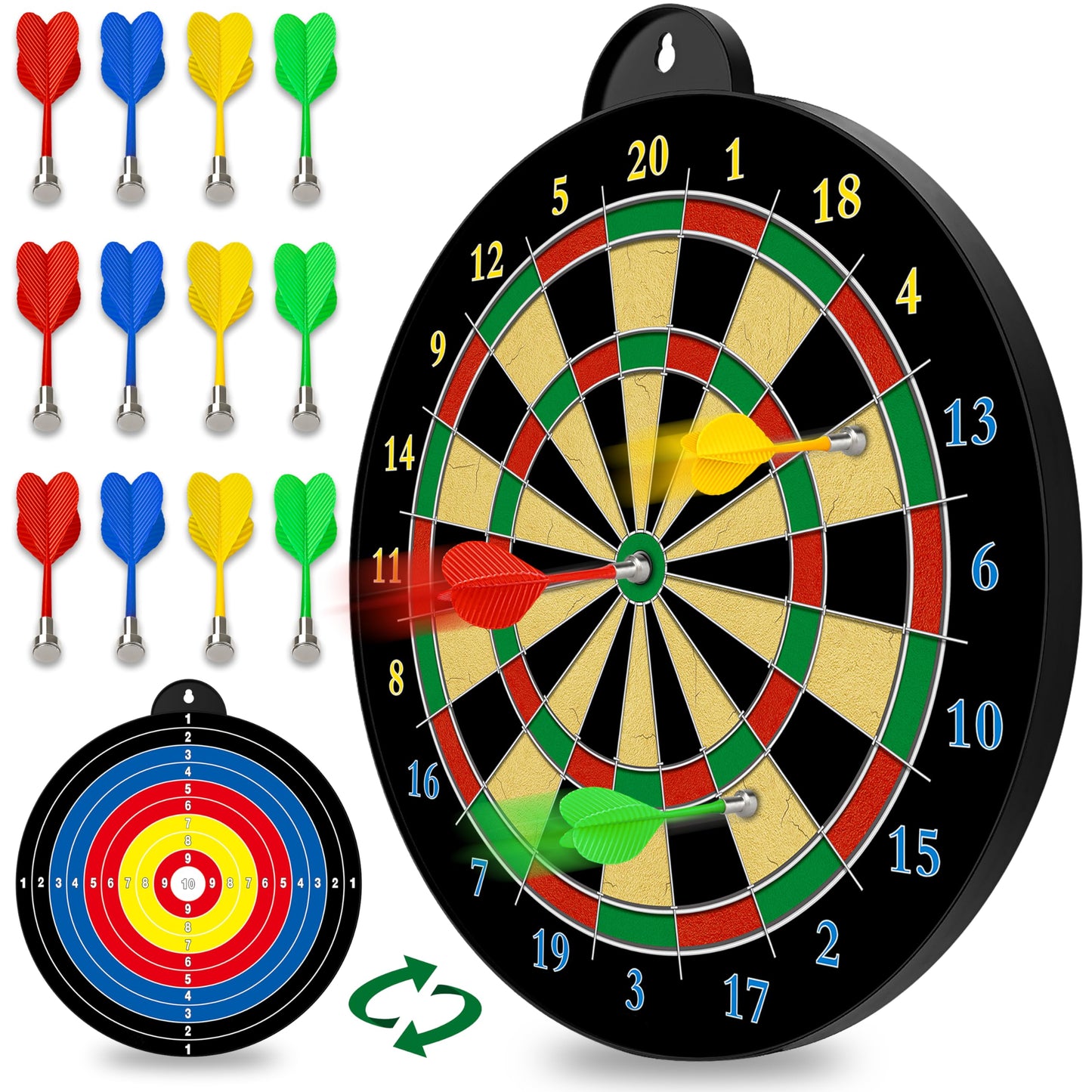 Magnetic Dart Board for Kids