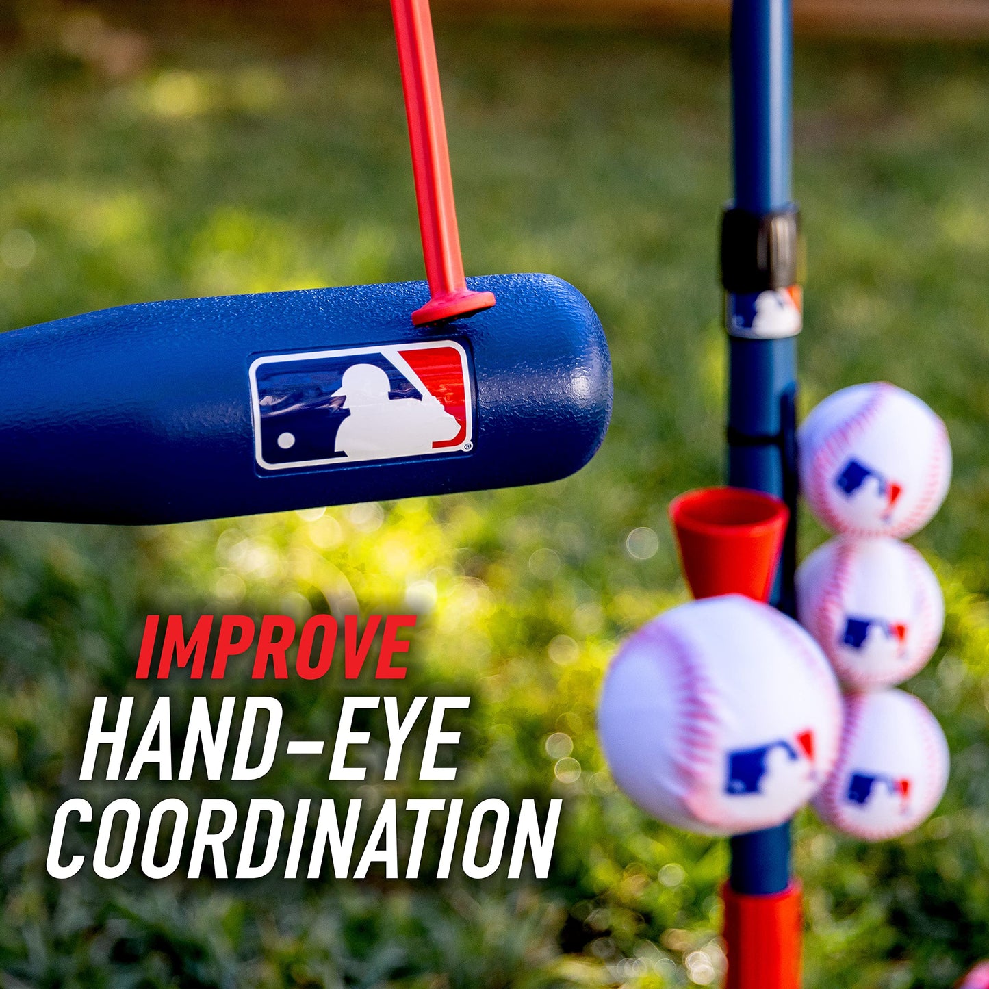 Baseball Batting Tee + Stand Set