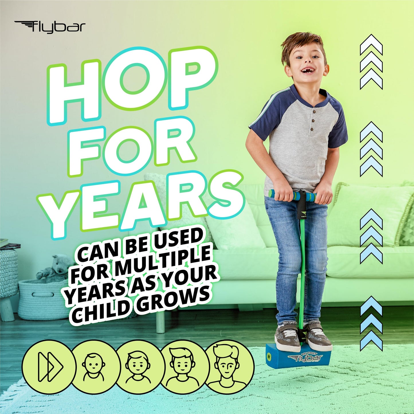 Flybar My First Foam Pogo Jumper for Kids
