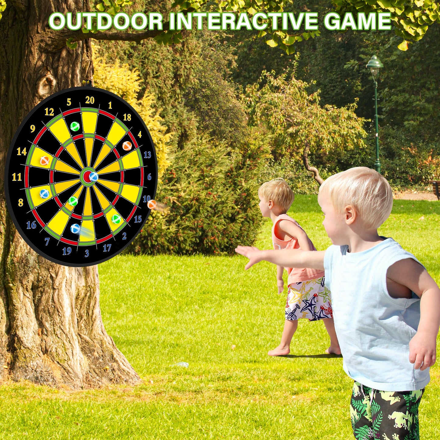 Large Dart Board for Kids