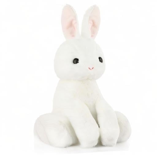 Beige Cream Bunny Rabbit Stuffed Animals Plush Toys for Kids Girls Boys Baby Birthday Bedtime Gift,17.7 inches