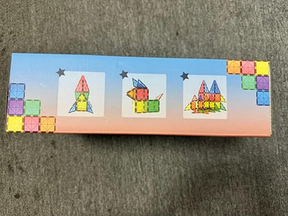 100PCS Magnetic Tiles STEM Building Toys Set