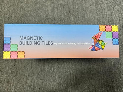 100PCS Magnetic Tiles STEM Building Toys Set