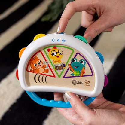 Baby Einstein and Hape Magic Touch Wooden Toy Piano, Montessori Musical Learning Toy for Babies and Toddlers 6mo+